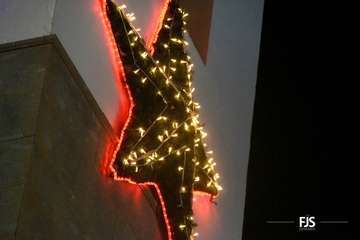 Papá Noel irrumpe en Lomo Magullo en un 4x4/FJS Fotografía.